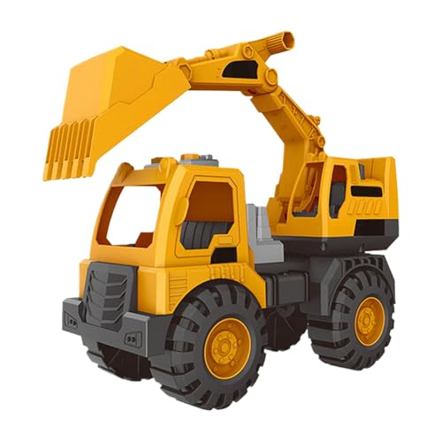 Digger Bau Toys, Simulation Toy Bagger, Large High Precision Bagger, Bau Truck Vehicle Toy, Matching Tools Toy Kit, Bau Toy Kit, Bagger Toy for Kids, Bagger Vehi von Générique