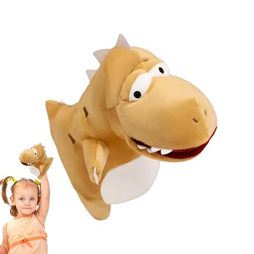 Dinosaurier-Handpuppe für Kinder, getufteter Dinosaurier-Welpen, interaktive Spiele, Puppet Story Toys, süße weiche Puppets für , Mädchen, Lernspielzeug, lustige Spielaktivitäten von Générique