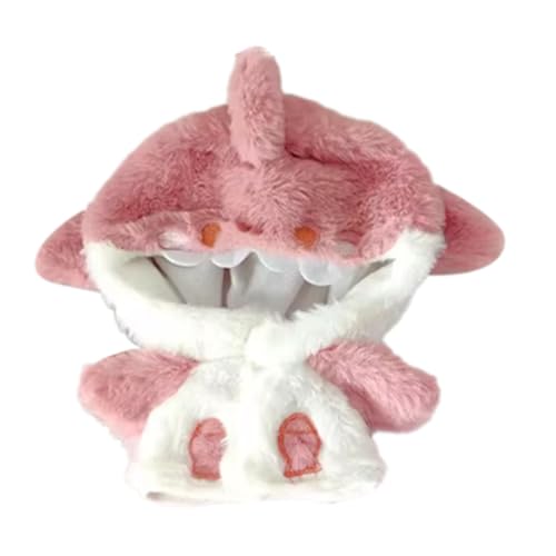 Doll Shark Hoodie, Kids Doll Clothing, Anime Plush Doll Clothing, Doll Clothes Suit, Shark Hoodie for Dolls, Soft Doll Clothing, Dress Up Toy Accessories with Shark Hoodie for 7.87 inch Dolls von Générique