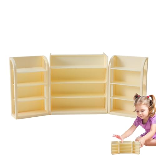 Doll Space Furniture Shelf, Pretend Plays Puppenmöbel, Tiny Decorative 172 g, Realistisches und detailliertes Design, perfekt für Kinder, Study Room und Schlafzimmer von Générique