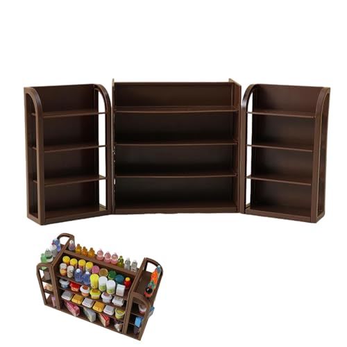 Doll Space Furniture Shelf, Pretend Plays Puppenmöbel, Tiny Decorative 172 g, Realistisches und detailliertes Design, perfekt für Kinder, Study Room und Schlafzimmer von Générique