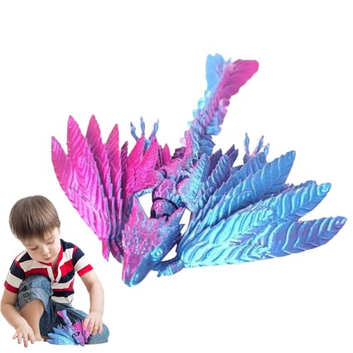 Drache bedruckt, Drachenspielzeug, Schreibtisch-Ornament, Spielzeug mit Federn, Spielzeug mit , Spielzeug für Büro und Erwachsene Drache bedruckt, Drachenspielzeug, Schreibtisch-Ornament, Spielzeug mit Federn, Spielzeug mit , Spielzeug für Büro und Erwachsene von Générique