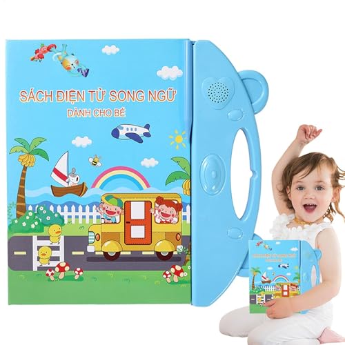 Educational Sound Talking Book Electronic Learning Book Phonetic Learning Book for Kids Talking Book for Interactive Learning Book for Children Preschool Learning Toy Sound Prunciation Book von Générique