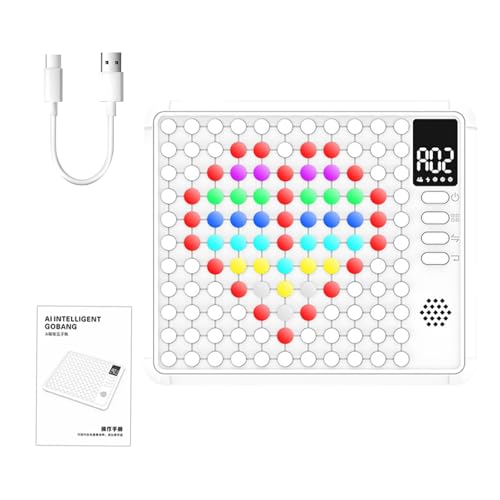 Familienspielabend | Interaktives Schachspiel | Lernspiel | Strategiespiel für Kleinkinder, Schachspielzeug für Kleinkinder, 17,4 x 14,9 x 1,5 cm / 6,85 x 5,87 x 0,59 Zoll für Reisen, Abend von Générique