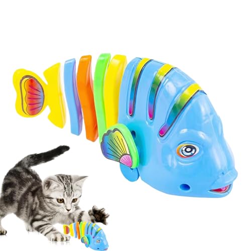 Fisch-Bathtub-Spielzeug, Swimming Wind-Up Fish, Wiggle Fish Toy, Eltern-Kind-Fischspielzeug, InteractiSwinging Fish Bathtub Toy | Kreatives Interaktives Eltern-Kind-Fischspielzeug für Kinder, Katzen, von Générique