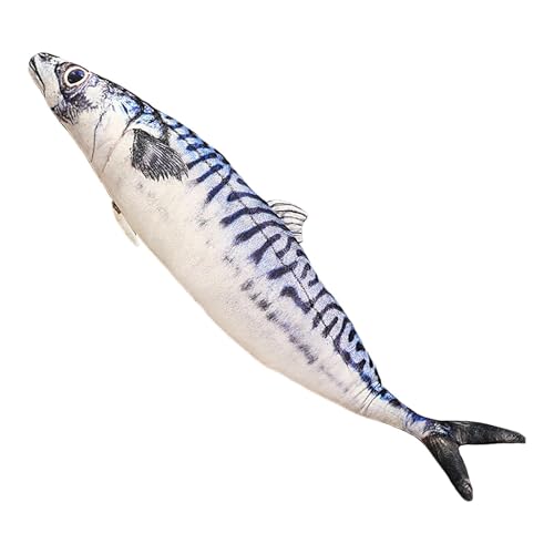 Fish Doll Stuffed Animal, Cartoon Simulation Fish Doll, Soft Animal Fish Plüschtier, 59,6 cm (53,6 cm) Plüschtier, Kinder Plüschtiere, Plüschspielzeug für Kinder, Kinder Stuffed Fish Puppe, Plüschtier von Générique