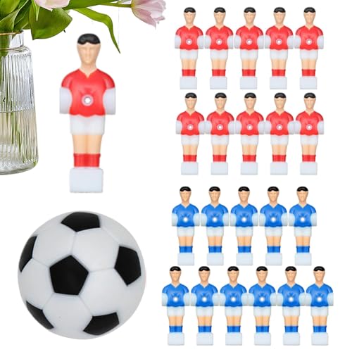 Fußball-Herren, 22 Stück, tragbar, Fußball für Herren, 1 Ball, Spielzubehör, 550 g, Set nicht Slip für Hockey, Ersatz für Kinder und Mädchen von Générique