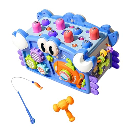 Générique Baby Activity Cube, Toddler Sensory Educational Toy, Multipurpose Learning Puzzle, 25,7 x 15,5 x 14,5 cm, interaktives Entwicklungsspielzeug mit Musikinstrument für Kinder von Générique