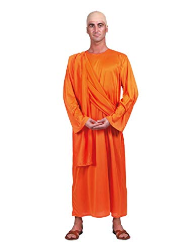 Generique - Buddhistisches Mönch-Kostüm für Erwachsene - Orange von Funny Fashion