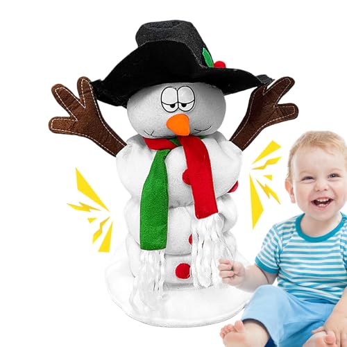 Générique Dancing Toy, Singing Plush Doll, Christmas Stuffed Toy, Interactive Christmas Doll, Interactive Dancing Toy for Kids Singing Plush Doll for Christmas Decorations von Générique