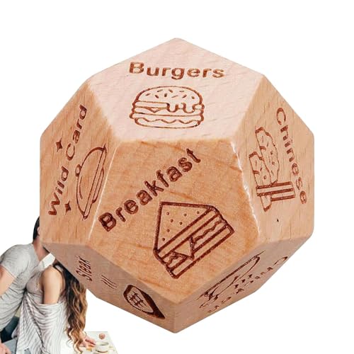 Générique Dice Game Food Decision Dice Datum | Dice Game Food Decision Dice – Dinner Dice Dice Dice, Dating Dice Wooden for Geburtstag, Weihnachten, Valentinstag, Speicherung Générique Dice Game Food Decision Dice Datum | Dice Game Food Decision Dice – Dinner Dice Dice Dice, Dating Dice Wooden for Geburtstag, Weihnachten, Valentinstag, Speicherung von Générique
