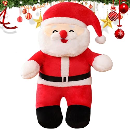 Générique Entzückende Weihnachtsdekoration | Soft Toy for Friends | Seasonal Plush Doll, Cozy Christmas Pillows, for Colleagues, Decorative Holiday Plush, Stuffed Santa Doll, Family-Friendly Plush Toy von Générique