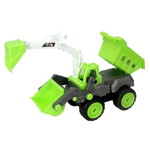 Générique Excavator Toy, Kids Construction Vehicle, Multi-Functional Educational Digger Truck for Children, Birthdays, Holidays, 26 x 10,83 x 22,4 cm, Sturdy PP Material von Générique