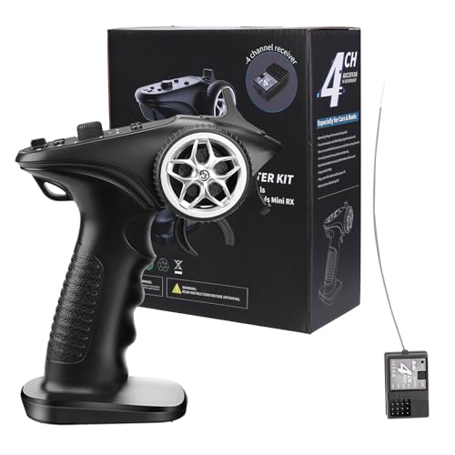Générique Fernbedienungs-Sender, Fernbedienung und Empfänger für Auto, RC, gute Empfindlichkeit, 2,4 GHz, Fernbedienung für Boot, Auto, RC, handgesteuert Générique Fernbedienungs-Sender, Fernbedienung und Empfänger für Auto, RC, gute Empfindlichkeit, 2,4 GHz, Fernbedienung für Boot, Auto, RC, handgesteuert von Générique