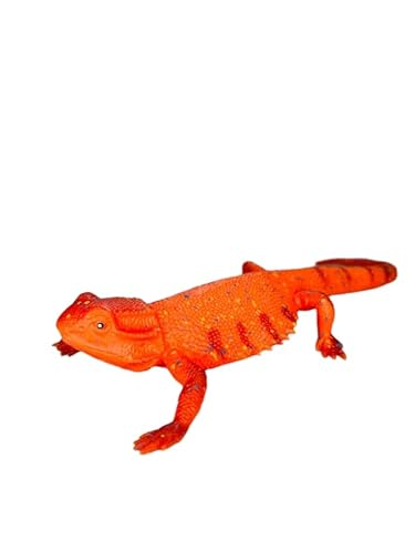 Générique Figur Salamander Reptile Eidechse, Rot, 13 cm von Générique