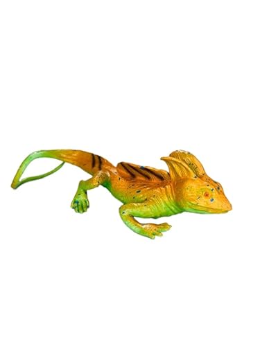 Générique Figur Salamander Reptile Eidechse, weich, 14 cm, Goldgelb von Générique