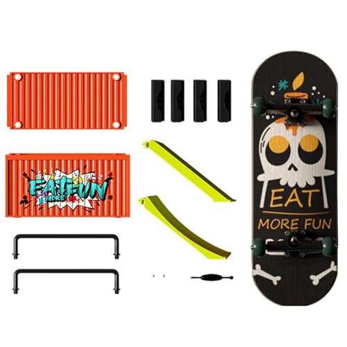 Générique Finger-Skateboards für Kinder, lustiges Skateboard-Set, Fingerboards, Spielzeug, Hand-Skateboard für Kinder, Finger-Skateboard-Set, kompaktes Fingerboard für Kinder von Générique