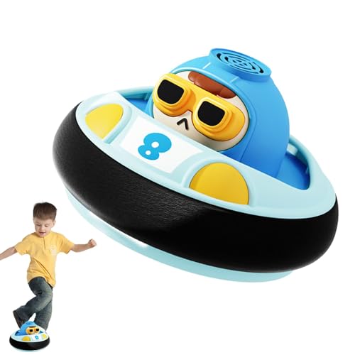 Générique Floating Soccer Ball, Small Bumping Vehicle, Interactive Rechargeable Toys, 7.28 x 7.28 x 4.33 in Air Floater with Sound and Lighting, Ball Foam Bumper for Holiday and Birthday Fun von Générique