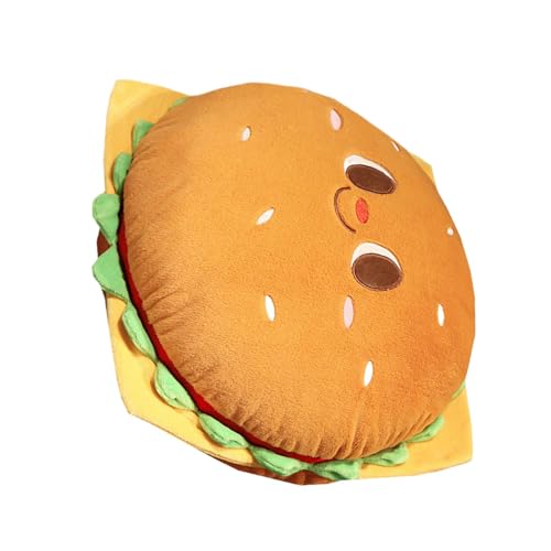 Générique Food Stuffed Animals, Funny Food Plush, Hamburger Plush Toy, Chicken Leg, Food Stuffed Animals, Funny Plush Toys including Hamburger, Chicken Leg, and Bread for Kids Room and Home Decor von Générique