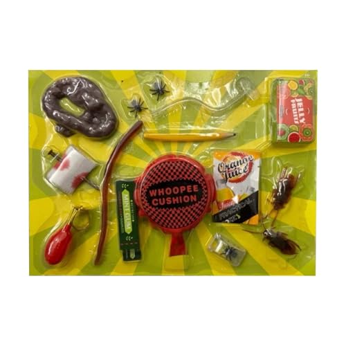 Générique Funny Gag Joke Box Set, Prank Toys für Kinder und Erwachsene, Hilarious Prank Kit mit Fart Pad, ideal für Jugendliche und Familienspaß, Ultimate Gag Stuff für Partys und Laughs von Générique