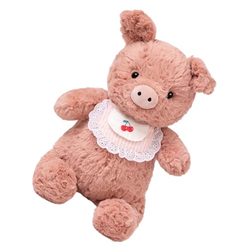 Générique Getuftete Tiere, Cartoon-Bab-Puppe, Plüschtierspielzeug, gefülltes Tierkissen, 40,6 cm (16 Zoll) Cartoon Bib Stuffed Tier Plüschspielzeug für Kinder und Erwachsene für Kinder und Erwachsene, von Générique