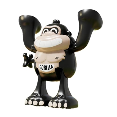 Générique Gorilla Wind Up Toys, Cartoon Gorilla Kids Toys, Animal Wind Up Toys, Orangutan Flipping Stunt, Kids Wind Up Toys, Wind Up Tierspielzeug, 360° Flipping Spielzeug für Kinder von Générique