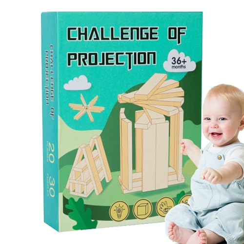 Générique Holzblockspiel | Raumstapelblock-Spiel, Balance der Koordination der Hand-Auge-Koordination für Familie und Party Générique Holzblockspiel | Raumstapelblock-Spiel, Balance der Koordination der Hand-Auge-Koordination für Familie und Party von Générique
