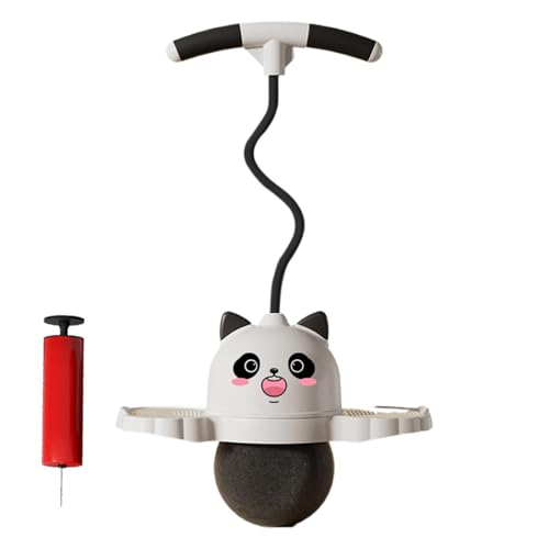 Générique Jumping Ball Toy, Panda Hopping Stick Ball, 31,5 Zoll Balance Bouncing Toy, Air Pump inklusive, tragbar und lustig, ideal für Indoor & Outdoor Play, Reisen von Générique