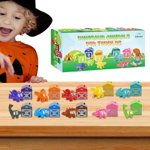 Générique Kinder-Peg-Puzzle, Lernspielzeug für Kinder, Tier-Puzzles für Kinder, -Peg-Puzzle, kognitive Entwicklungsspielzeug, Hand-Eye-Koordinations-Spielzeug, Sensory Spielzeug für Kinder von Générique