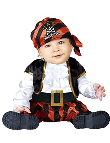 Generique Klassisches Piraten-Babykostüm 62/68 (0-6 Monate) von Generique