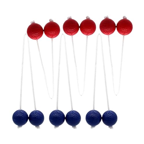 Générique Ladder Golf Balls, Set mit 6 Outdoor-Ladderballs, Interaktion, interaktive Kinder Party Supplies für Outdoor Activity Courtyard Leisure Beach Vacation Company Team Building Générique Ladder Golf Balls, Set mit 6 Outdoor-Ladderballs, Interaktion, interaktive Kinder Party Supplies für Outdoor Activity Courtyard Leisure Beach Vacation Company Team Building von Générique