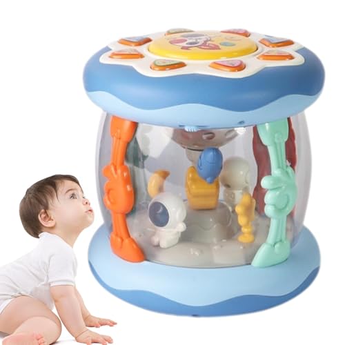 Générique Light Up Toys, Baby Musical Toys, Musical Toys for 1 Year Old, Musical Projector Rotating Toy, Interactive Toddler Learning Toy with Rotating, Musical Light Projector for Toddler & Birthdays von Générique