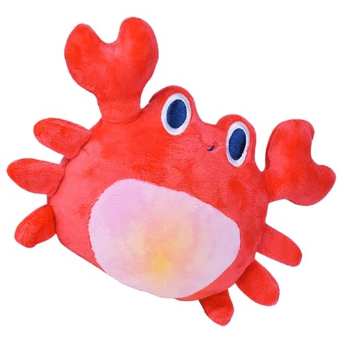 Générique Lightweight Stuffed Animals, Babies Sleep Soothers, PP Turtle, Crab, Dolphin Plush Dolls, Music and Light Sensory Toy, Soft Sleeping Companion for Kids, 25 x 15 x 14 cm von Générique