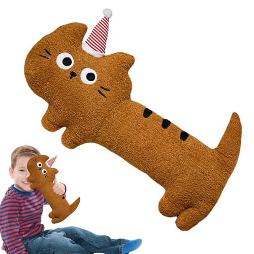Générique Long Cat Pillow Cute Soft Animal Plush Toy, Pillow Plush Bedroom, Cuddly Kitten Hugging Cushion Kids, Girls, Boys, Christmas Decorations, Cozy Pet Body for Living Room, 40 x 20 cm Générique Long Cat Pillow Cute Soft Animal Plush Toy, Pillow Plush Bedroom, Cuddly Kitten Hugging Cushion Kids, Girls, Boys, Christmas Decorations, Cozy Pet Body for Living Room, 40 x 20 cm von Générique