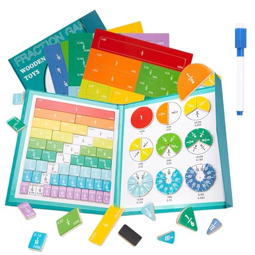Générique Magnetisches Fraktions-Demo-Buch, magnetisches Math-Meister-Set, Puzzle, Demonstration Buch Spielzeug für Kinder, Subtracting Générique Magnetisches Fraktions-Demo-Buch, magnetisches Math-Meister-Set, Puzzle, Demonstration Buch Spielzeug für Kinder, Subtracting von Générique