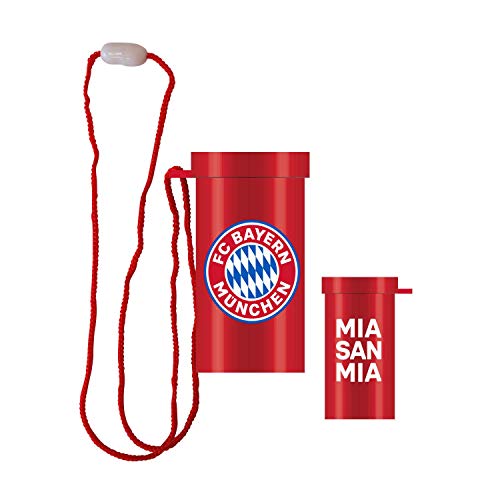 Amscan 9906520 - FC Bayern München Fantröte, Größe 7,5 x 4,5 cm, Farbe: Blau, Weiß u. Rot, mit Trageschnur, Mia san Mia, Bayernlogo, perfekt für das nächste Fußballspiel oder die Fanparty Amscan 9906520 - FC Bayern München Fantröte, Größe 7,5 x 4,5 cm, Farbe: Blau, Weiß u. Rot, mit Trageschnur, Mia san Mia, Bayernlogo, perfekt für das nächste Fußballspiel oder die Fanparty von amscan
