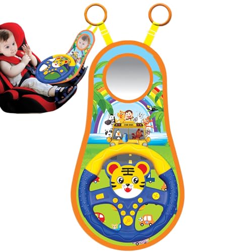 Générique Musical Car Toy, Carseat Toy for Kids, Kids Driving Toy, Car Backseat Toy, Toy Steering Controller, Driving Controller Toy, Carseat Toy, Toddler Car Toy, Interactive Steering Wheel, von Générique