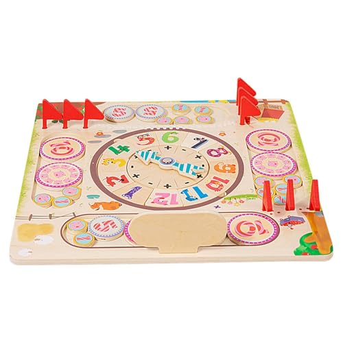 Générique Number Learning Toys for Addition and Subtraction Toys, Educational Toddler Board Game, Early Learning Number Game, Animal Pattern Math Toys, Math Toys for von Générique