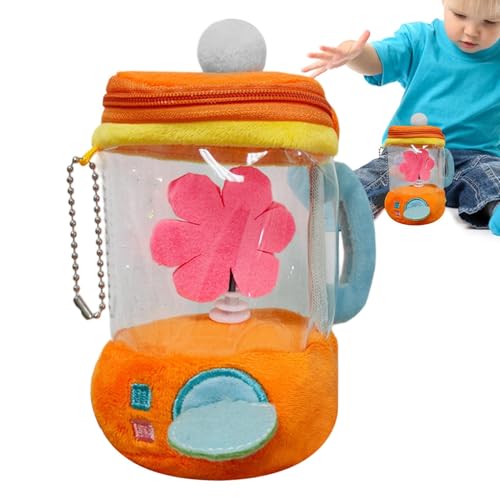 Générique Plüsch-Puppe, Cartoon-Blumen-Juicer, gefülltes Tierspielzeug, Kinder-Spielzeug, weiches Plüschtier, Juicer Spielzeug, ideal für Kinder, Raumdekoration und Desktop-Display mit niedlichem von Générique