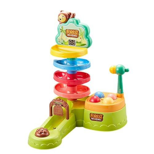 Générique Pound a Ball Toys für Kleinkinder, Ball Popper Game mit Hammer, kreatives Lernspielzeug für Kinder, Lernaktivitäten, lustiges Entwicklungsspielzeug für Kinder von 3 – 6, perfekt für ihre von Générique