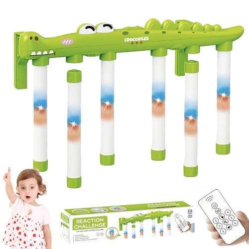Générique Reflex Training Sticks, Reaction Game Toy, Drop Stick Set, Interactive Remote Control Design, Hand-Eye Koordination Builder, für Birthday Sports Play Teens Kids, 39,1 x 9,17 x 6,06 cm Générique Reflex Training Sticks, Reaction Game Toy, Drop Stick Set, Interactive Remote Control Design, Hand-Eye Koordination Builder, für Birthday Sports Play Teens Kids, 39,1 x 9,17 x 6,06 cm von Générique