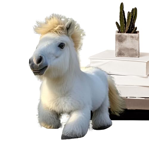 Générique Roboter Pony Toys realistisch – Flauschiges aus Plüsch, kurzes Plüsch, mittelgroßes Lernspielzeug mit interaktiver Bewegungsfunktion, Spielzeug für Générique Roboter Pony Toys realistisch – Flauschiges aus Plüsch, kurzes Plüsch, mittelgroßes Lernspielzeug mit interaktiver Bewegungsfunktion, Spielzeug für von Générique