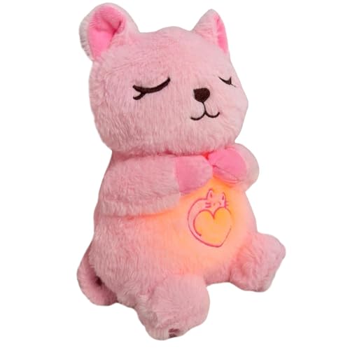 Générique Sleeping Breathing Plush, Sleeping with Sound, Breathing Motion Plush Toy, Plush Toy with Lights, Interactive Sleeping Toy, Kids Plush with Lights, Portable Plush Toy for Boys Girls von Générique