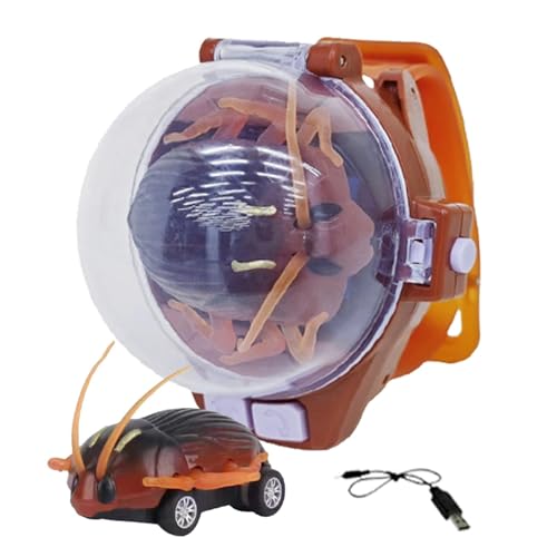 Générique Small Watch, Remote Control Car Watch, Small Remote Control Car, Cockroach Shape RC Watch Racing Car, Remote Control Toys, Long-Distance Remote Control Car for Boys, Girls, Teens von Générique