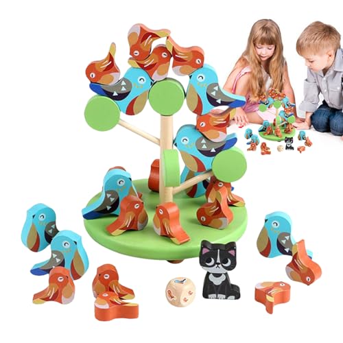 Générique Stapelspielzeug aus Holz, stapelbares Vogelspielzeug, feinmotorische Aktivität, interaktives Lernwerkzeug für Schule, Haus, Familie Générique Stapelspielzeug aus Holz, stapelbares Vogelspielzeug, feinmotorische Aktivität, interaktives Lernwerkzeug für Schule, Haus, Familie von Générique