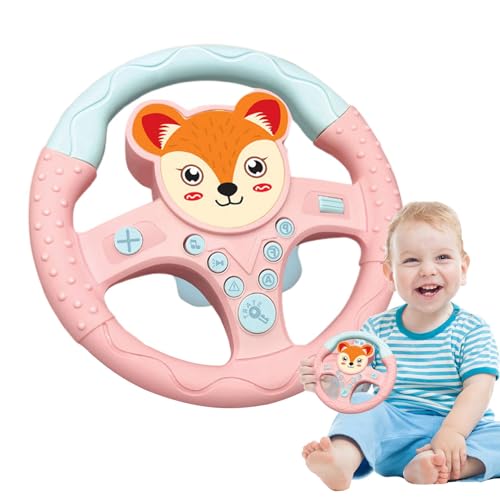 Générique Steering Wheel Toy, Kid Car Toy, Simulation Driving Controller, Multifunctional Driving Simulator Toy, Musical Educational Toy, Kids Driving Toy with Music, Driving Simulation Toy for Kids, von Générique