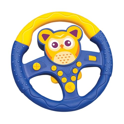 Générique Steering Wheel Toy, Kid Car Toy, Simulation Driving Controller, Multifunctional Driving Simulator Toy, Musical Educational Toy, Kids Driving Toy with Music, Driving Simulation Toy for Kids, von Générique