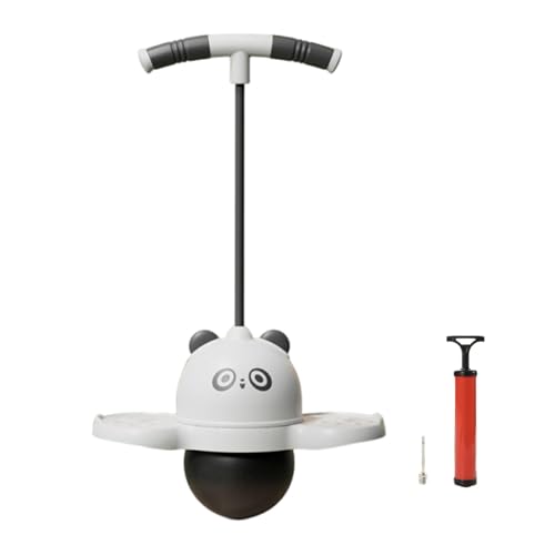 Générique Stick – Hüpfball Trick Board | Spielzeug mit nicht rutschendem Balance-Panel | bunte LED- Panda Sprungform | Luftpumpe und Terrasse mit starkem Griff für Geburtstag Générique Stick – Hüpfball Trick Board | Spielzeug mit nicht rutschendem Balance-Panel | bunte LED- Panda Sprungform | Luftpumpe und Terrasse mit starkem Griff für Geburtstag von Générique