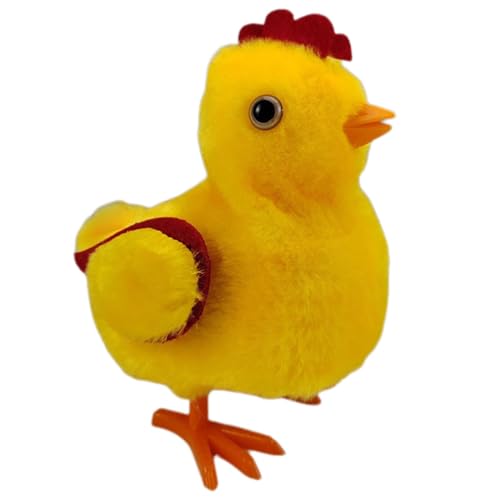 Générique Stuffed Chicken Spielzeug für Kinder, Lernspielzeug für Kinder, interaktiv, Plüsch, Spielzeug für niedliche Tiere, Sound-Making Spielzeug mit Animation für Kinder zum Geburtstag von Générique