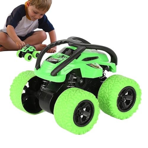 Générique Stunt Pullover, Back Car, Cool Friction Powered, 4-Wheel Drive, Double-Sided Car for Boys Rolling Inertial Off-Road Vehicle, Exciting & Spin Toy for Kids, X1 von Générique